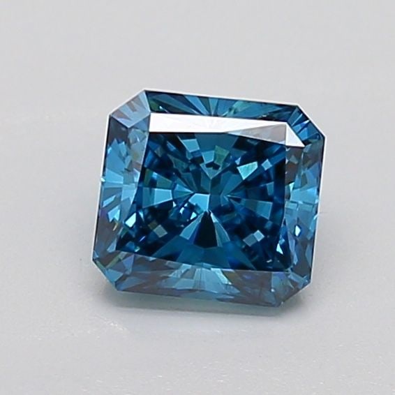 Loose Diamond - RADIANT 0.72ct Fancy Vivid Blue SI2 (1 of 1)