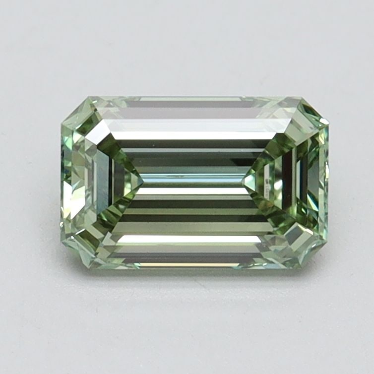 Loose Diamond - EMERALD 1.01ct Fancy Intense Green VS2 (1 of 1)
