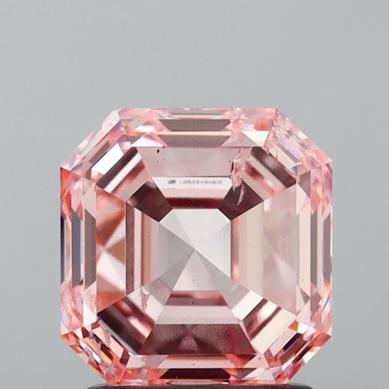 Loose Diamond - ASSCHER 2.02ct Fancy Intense Pink SI1 (1 of 1)
