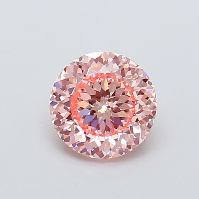 Loose Diamond - ROUND 1.09ct Fancy Intense Pink VS1 (1 of 1)