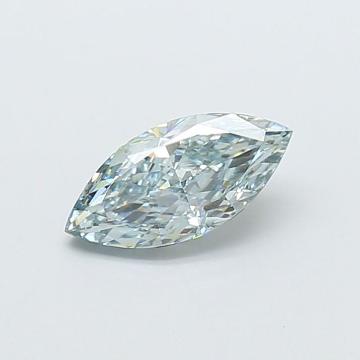 Loose Diamond - MARQUISE 1.09ct Fancy Light Blue VVS1: Loose Diamond - MARQUISE 1.09ct Fancy Light Blue VVS1 Source: This is a real non-mined Diamond that has been grown in a lab Shape: MARQUISE Carats: 1.09 Color: Fancy Light Blue Certification: IGI Vide