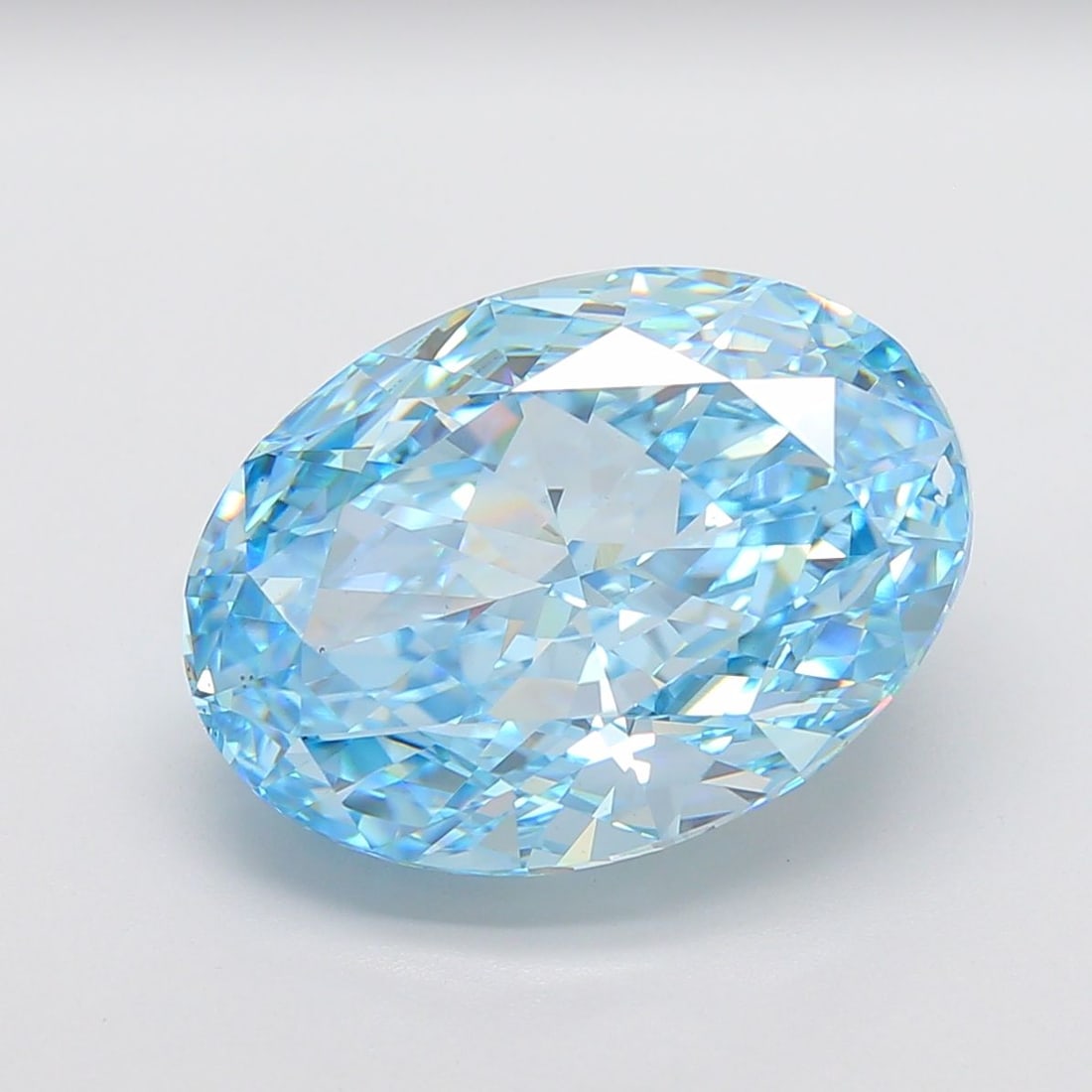 Loose Diamond - OVAL 15.05ct Fancy Vivid Blue VS1 (1 of 1)