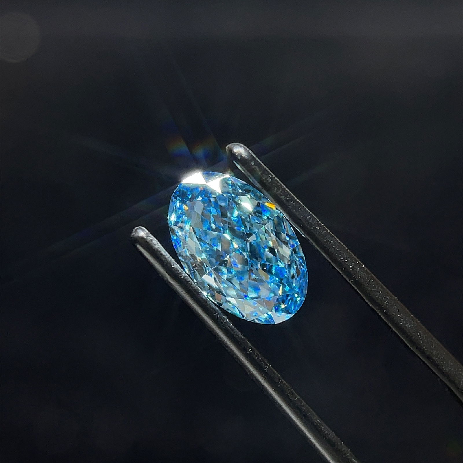 Loose Diamond - OVAL 1.81ct Fancy Vivid Blue VS1 (1 of 1)