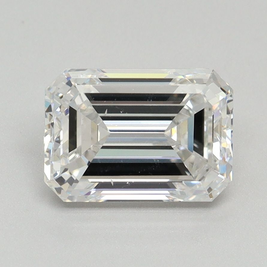 Loose Diamond - EMERALD 2.16ct E VS1: Loose Diamond - EMERALD 2.16ct E VS1 Source: This is a real non-mined Diamond that has been grown in a lab Shape: EMERALD Carats: 2.16 Color: E Clarity: VS1 Certification: NONE Video:
