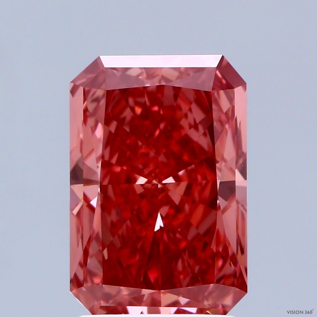 Loose Diamond - RADIANT 2.69ct Fancy Vivid Pink VS1 (1 of 1)