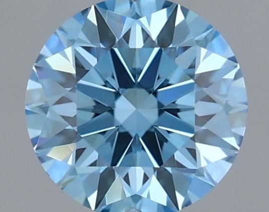 Ideal Loose Diamond - ROUND 0.34ct Fancy Vivid Blue VS1: Ideal Loose Diamond - ROUND 0.34ct Fancy Vivid Blue VS1 Source: This is a real non-mined Diamond that has been grown in a lab Shape: ROUND Carats: 0.34 Color: Fancy Vivid Blue Certification: IGI