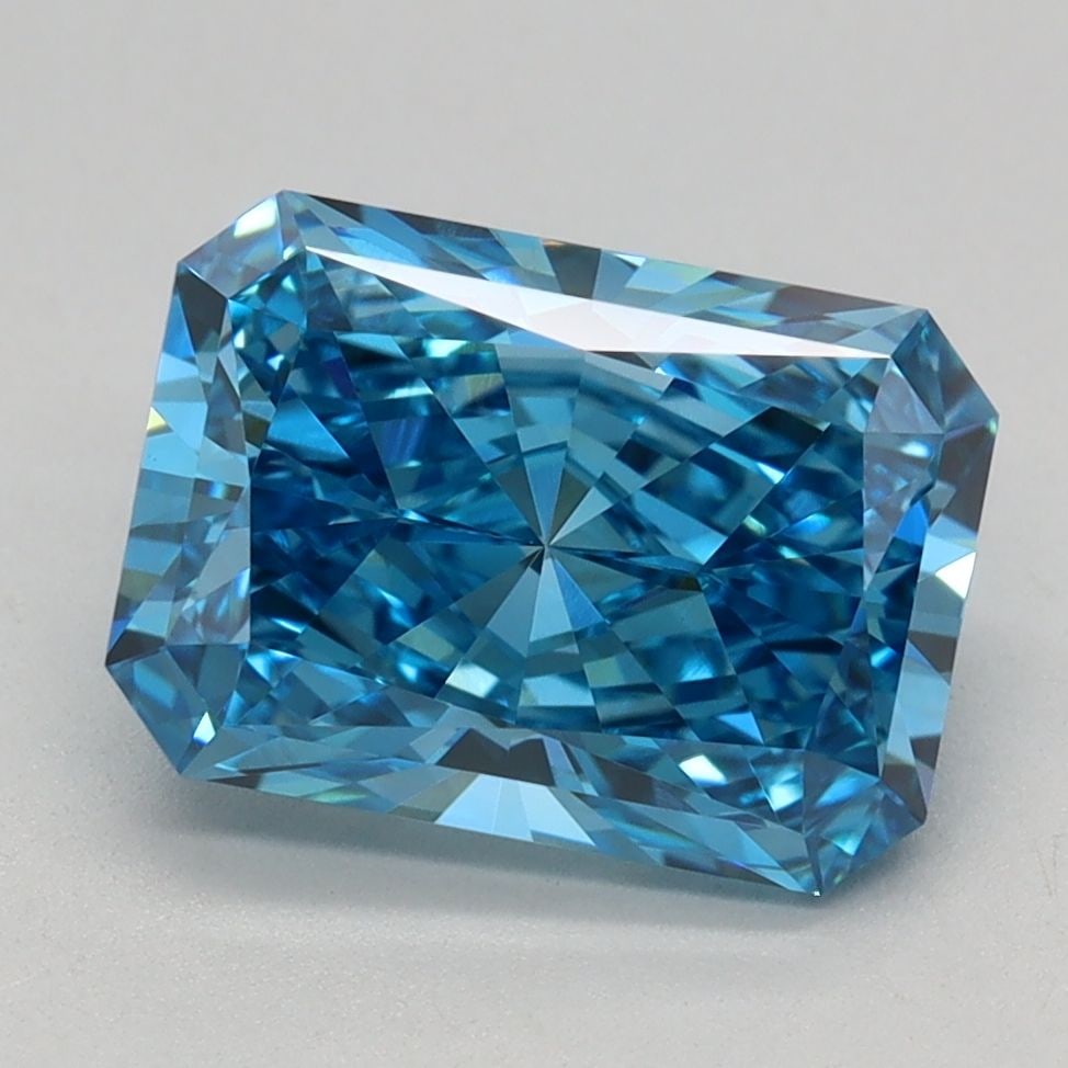 Loose Diamond - RADIANT 2.13ct Fancy Vivid Blue VVS2 (1 of 1)