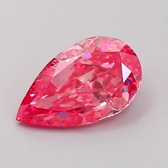 Loose Diamond - PEAR 1.09ct Fancy Vivid Pink VS1: Loose Diamond - PEAR 1.09ct Fancy Vivid Pink VS1 Source: This is a real non-mined Diamond that has been grown in a lab Shape: PEAR Carats: 1.09 Color: Fancy Vivid Pink Certification: IGI Video: