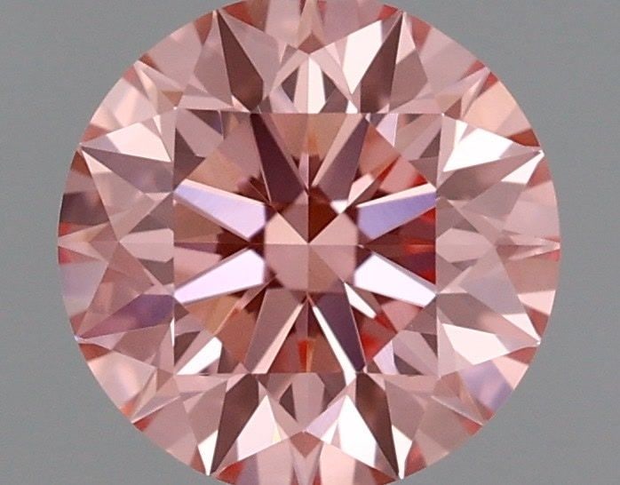 Loose Diamond - ROUND 0.61ct Fancy Vivid Pink VVS2 (1 of 1)