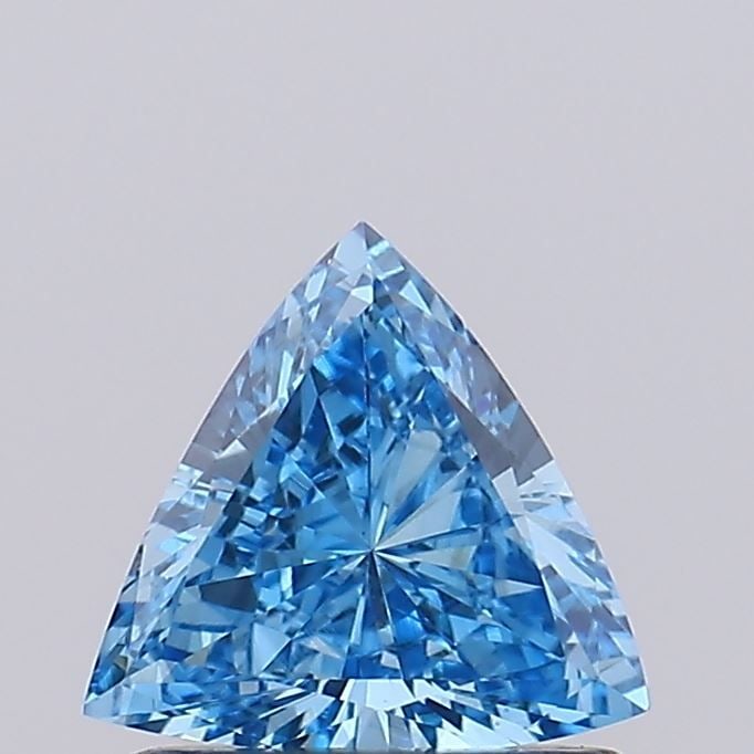 Loose Diamond - TRIANGULAR 0.61ct Fancy Vivid Blue VS1 (1 of 1)