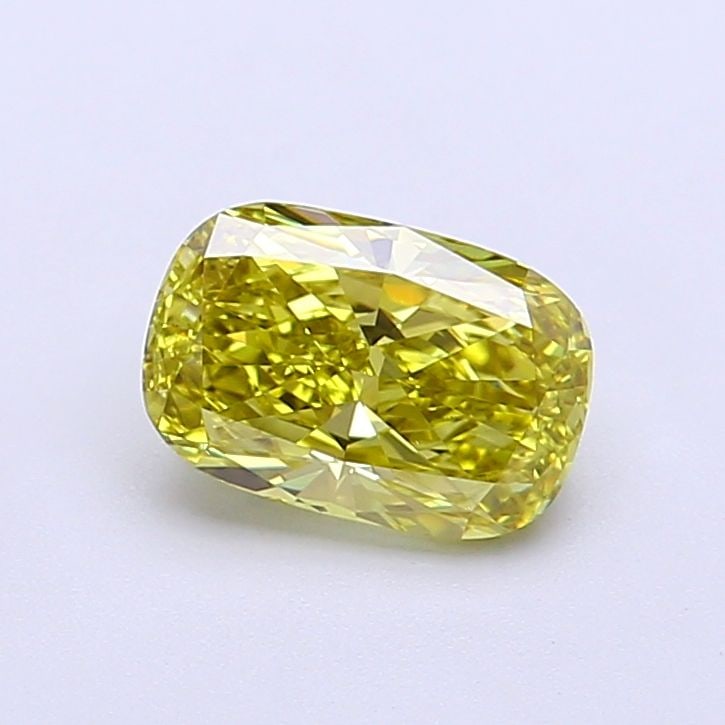 Loose Diamond - CUSHION MODIFIED 1.05ct Fancy Vivid Yellow VVS2 (1 of 1)