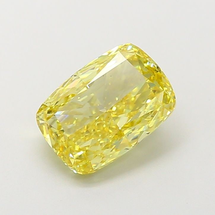 Loose Diamond - CUSHION MODIFIED 2.54ct Fancy Intense Yellow VS1 (1 of 1)
