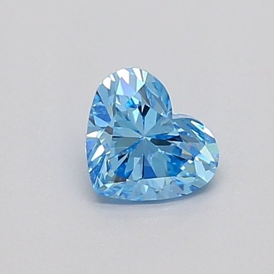 Loose Diamond - HEART 0.35ct Fancy Vivid Blue VS1: Loose Diamond - HEART 0.35ct Fancy Vivid Blue VS1 Source: This is a real non-mined Diamond that has been grown in a lab Shape: HEART Carats: 0.35 Color: Fancy Vivid Blue Certification: IGI Video: