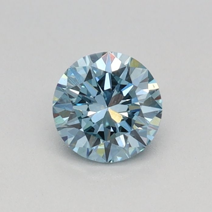 Loose Diamond - ROUND 0.31ct Fancy Intense Blue VS1: Loose Diamond - ROUND 0.31ct Fancy Intense Blue VS1 Source: This is a real non-mined Diamond that has been grown in a lab Shape: ROUND Carats: 0.31 Color: Fancy Intense Blue Certification: IGI