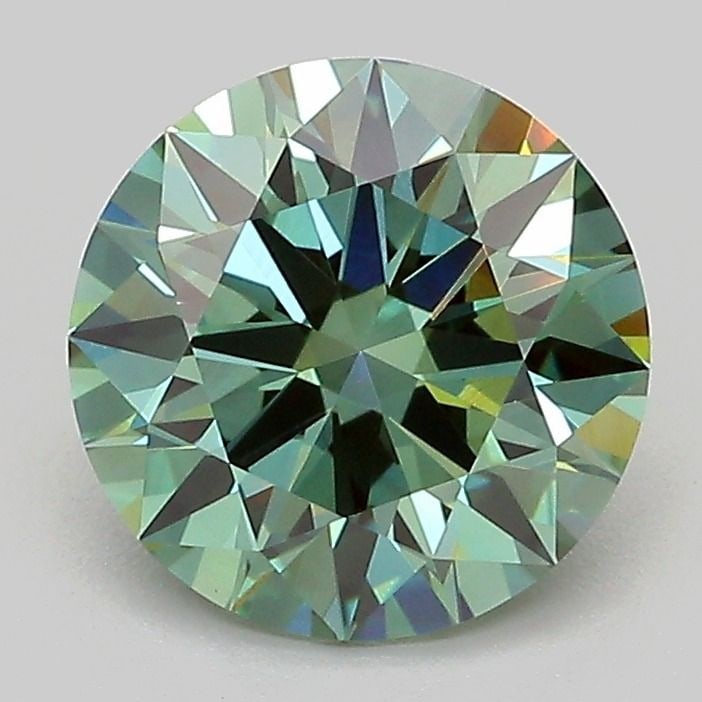 Ideal Loose Diamond - ROUND 2.04ct Fancy Vivid Green VVS2: Ideal Loose Diamond - ROUND 2.04ct Fancy Vivid Green VVS2 Source: This is a real non-mined Diamond that has been grown in a lab Shape: ROUND Carats: 2.04 Color: Fancy Vivid Green Certification: IGI