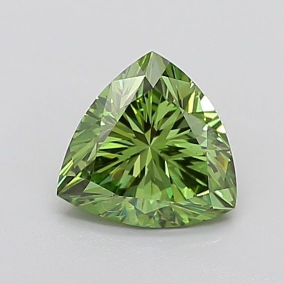 Loose Diamond - TRIANGULAR 1.52ct Fancy Vivid Green VS1 (1 of 1)