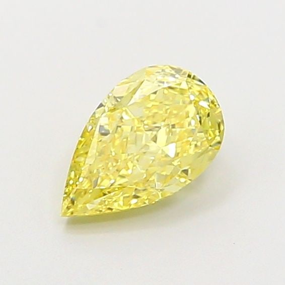 Loose Diamond - PEAR 1.01ct Fancy Intense Yellow VS1: Loose Diamond - PEAR 1.01ct Fancy Intense Yellow VS1 Source: This is a real non-mined Diamond that has been grown in a lab Shape: PEAR Carats: 1.01 Color: Fancy Intense Yellow Certification: IGI