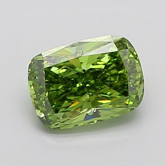 Loose Diamond - CUSHION MODIFIED 1.62ct Fancy Vivid Green VVS2: Loose Diamond - CUSHION MODIFIED 1.62ct Fancy Vivid Green VVS2 Source: This is a real non-mined Diamond that has been grown in a lab Shape: CUSHION MODIFIED Carats: 1.62 Color: Fancy Vivid Green