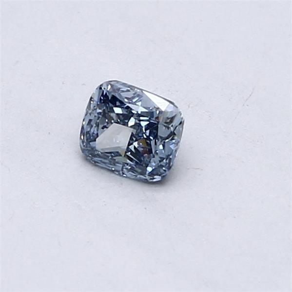 Loose Diamond - CUSHION MODIFIED 0.31ct Fancy Vivid Blue SI1 (1 of 1)