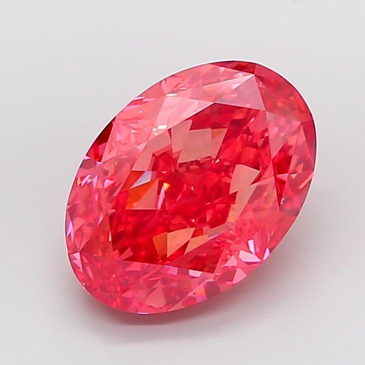 Loose Diamond - OVAL 7.03ct Fancy Vivid Pink VS2 (1 of 1)