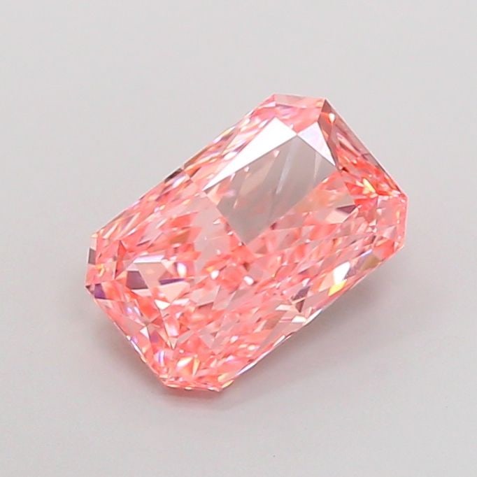 Loose Diamond - RADIANT 3.03ct Fancy Vivid Pink VVS2: Loose Diamond - RADIANT 3.03ct Fancy Vivid Pink VVS2 Source: This is a real non-mined Diamond that has been grown in a lab Shape: RADIANT Carats: 3.03 Color: Fancy Vivid Pink Certification: IGI