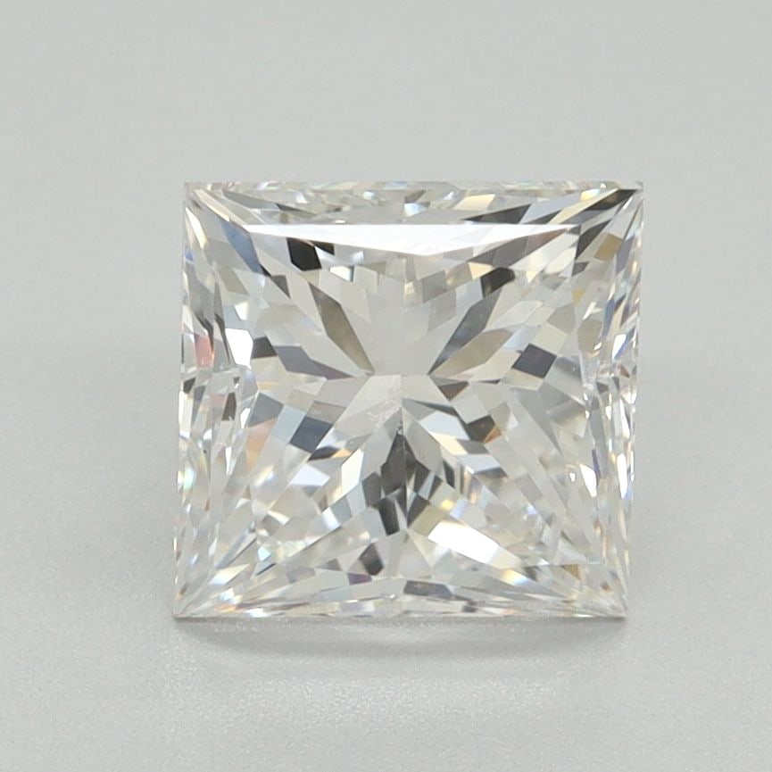 Loose Diamond - PRINCESS 2.14ct F VS1: Loose Diamond - PRINCESS 2.14ct F VS1 Source: This is a real non-mined Diamond that has been grown in a lab Shape: PRINCESS Carats: 2.14 Color: F Clarity: VS1 Certification: NONE Video: