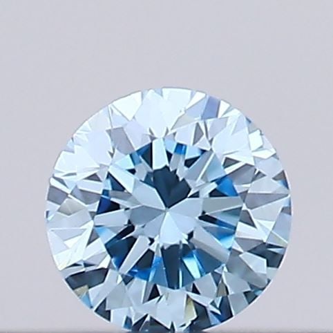 Loose Diamond - ROUND 0.12ct Fancy Vivid Blue VS1: Loose Diamond - ROUND 0.12ct Fancy Vivid Blue VS1 Source: This is a real non-mined Diamond that has been grown in a lab Shape: ROUND Carats: 0.12 Color: Fancy Vivid Blue Certification: IGI Video: