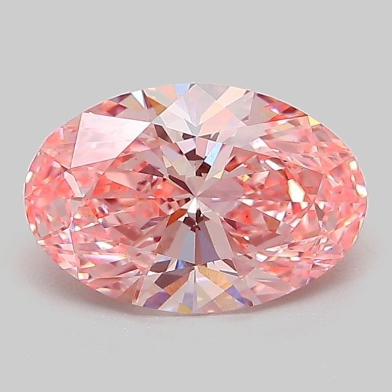 Loose Diamond - OVAL 1.57ct Fancy Vivid Pink VS1: Loose Diamond - OVAL 1.57ct Fancy Vivid Pink VS1 Source: This is a real non-mined Diamond that has been grown in a lab Shape: OVAL Carats: 1.57 Color: Fancy Vivid Pink Certification: IGI Video: