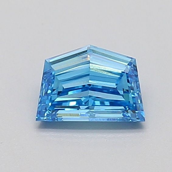 Loose Diamond - PENTAGONAL 0.54ct Fancy Vivid Blue VS1 (1 of 1)