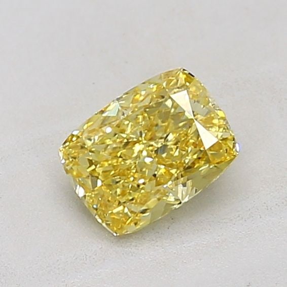 Loose Diamond - CUSHION MODIFIED 1.38ct Fancy Vivid Yellow VS1 (1 of 1)