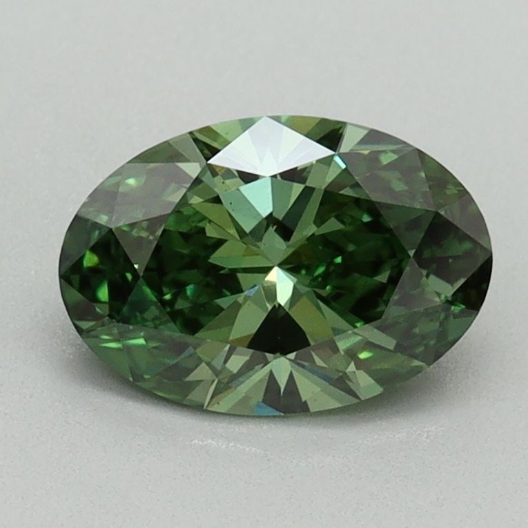 Loose Diamond - OVAL 1.01ct Fancy Vivid Green VS1 (1 of 1)