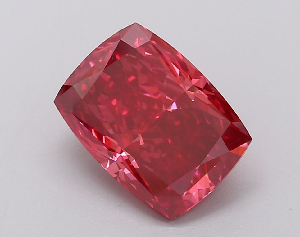 Loose Diamond - CUSHION MODIFIED 3.58ct Fancy Vivid Pink VVS2 (1 of 1)