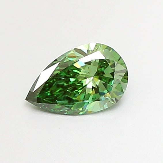 Loose Diamond - PEAR 1.03ct Fancy Vivid Green VVS2 (1 of 1)