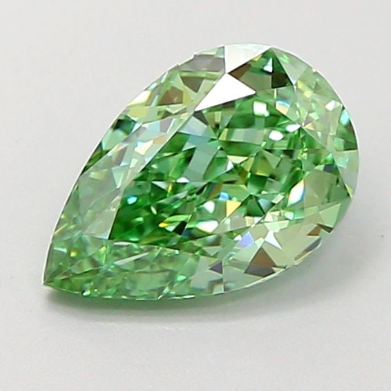 Loose Diamond - PEAR 1.03ct Fancy Vivid Green VVS2 (1 of 1)