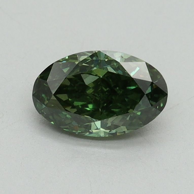 Loose Diamond - OVAL 0.72ct Fancy Vivid Green SI1 (1 of 1)