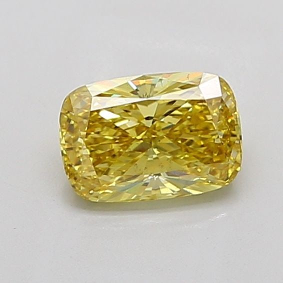 Loose Diamond - CUSHION MODIFIED 1.61ct Fancy Intense Yellow VS2 (1 of 1)