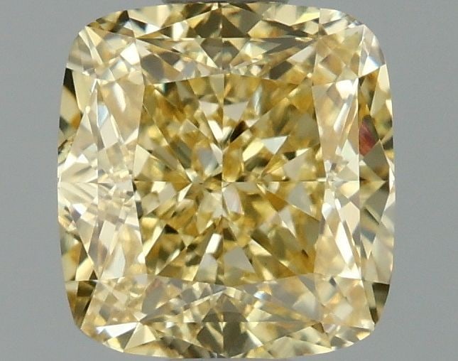 Loose Diamond - CUSHION MODIFIED 1.04ct Fancy Intense Yellow VVS2 (1 of 1)