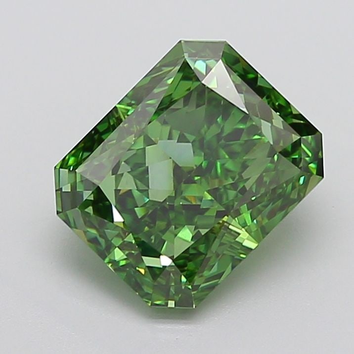 Loose Diamond - RADIANT 5.34ct Fancy Vivid Green VVS2 (1 of 1)