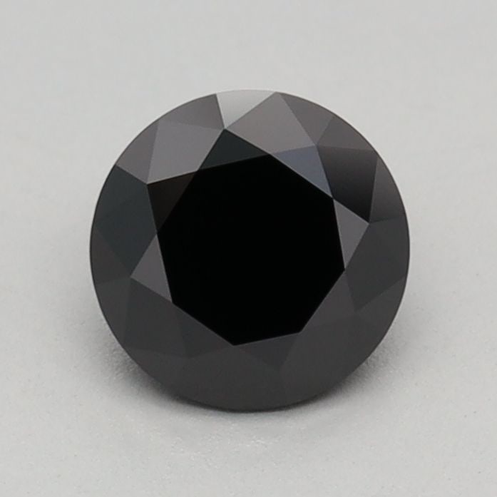 Loose Diamond - ROUND 0.6ct Fancy Black (1 of 1)