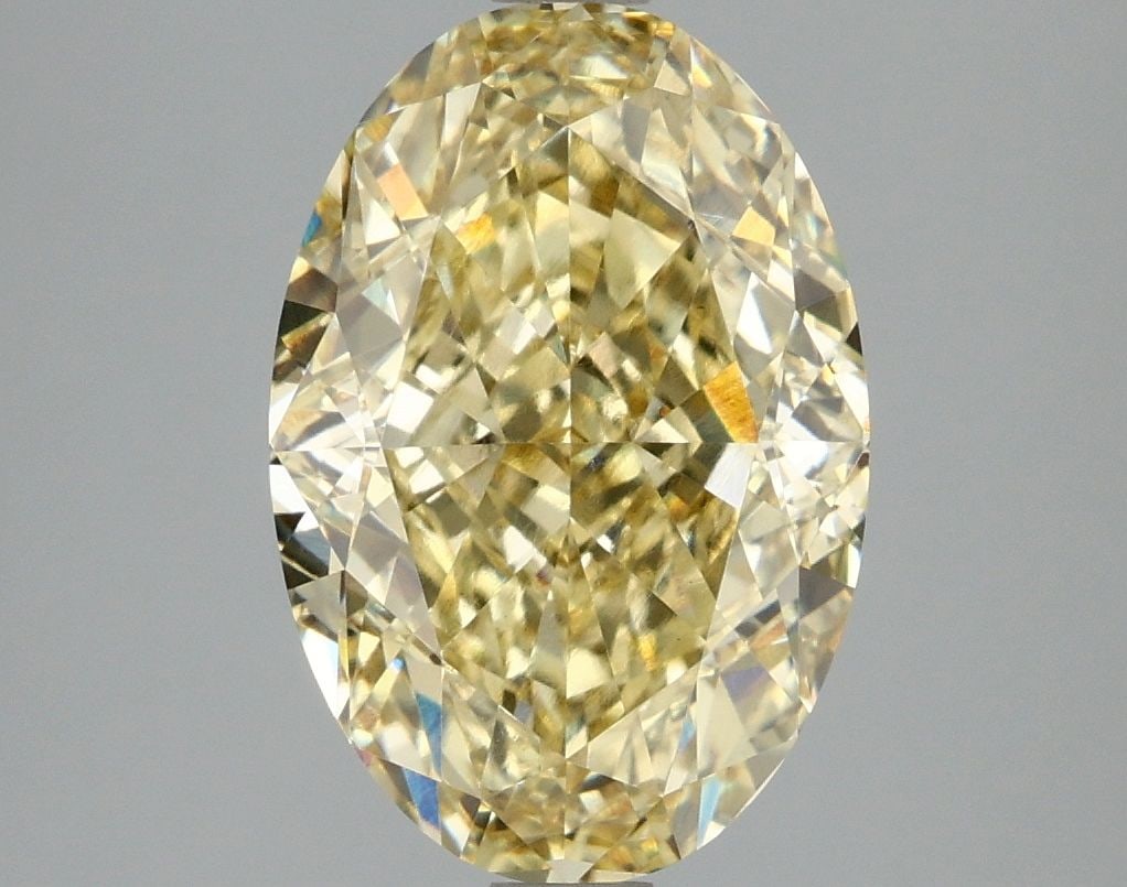 Loose Diamond - OVAL 4.05ct Fancy Intense Yellow VVS2 (1 of 1)