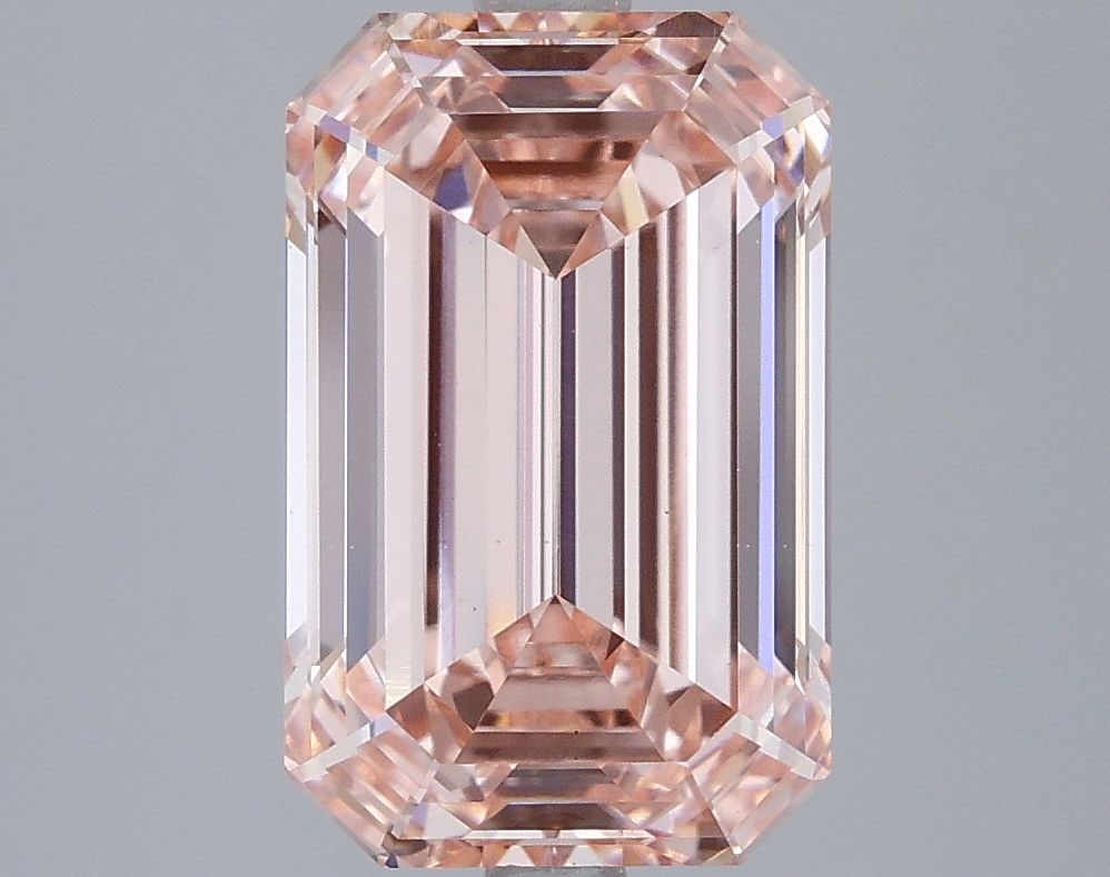 Loose Diamond - EMERALD 4.08ct Fancy Intense Pink VS1 (1 of 1)