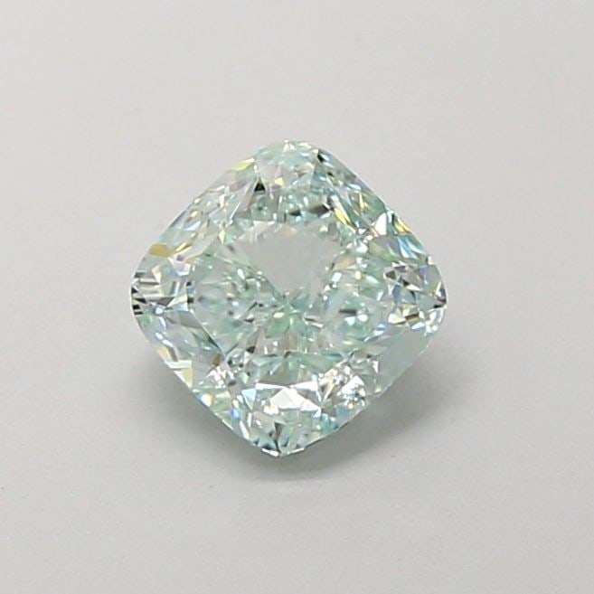 Loose Diamond - CUSHION MODIFIED 1.04ct Fancy Intense Green VVS1: Loose Diamond - CUSHION MODIFIED 1.04ct Fancy Intense Green VVS1 Source: This is a real non-mined Diamond that has been grown in a lab Shape: CUSHION MODIFIED Carats: 1.04 Color: Fancy Intense Green C