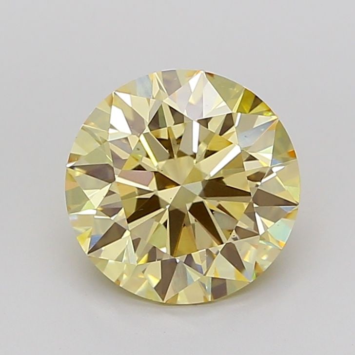 Ideal Loose Diamond - ROUND 3.58ct Fancy Yellow VS1 (1 of 1)