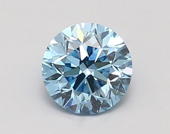 Loose Diamond - ROUND 0.96ct Fancy Vivid Blue SI1 (1 of 1)