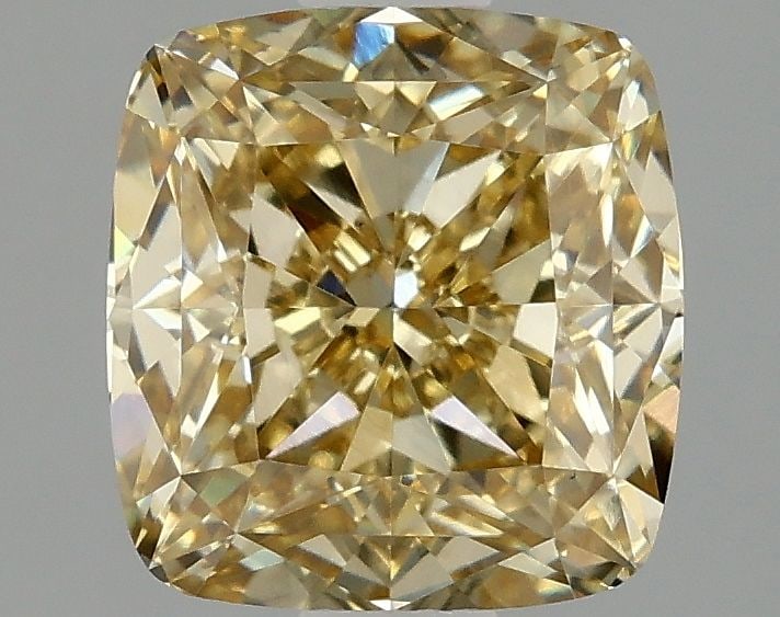 Loose Diamond - CUSHION MODIFIED 2.05ct Fancy Intense Yellow VS1 (1 of 1)