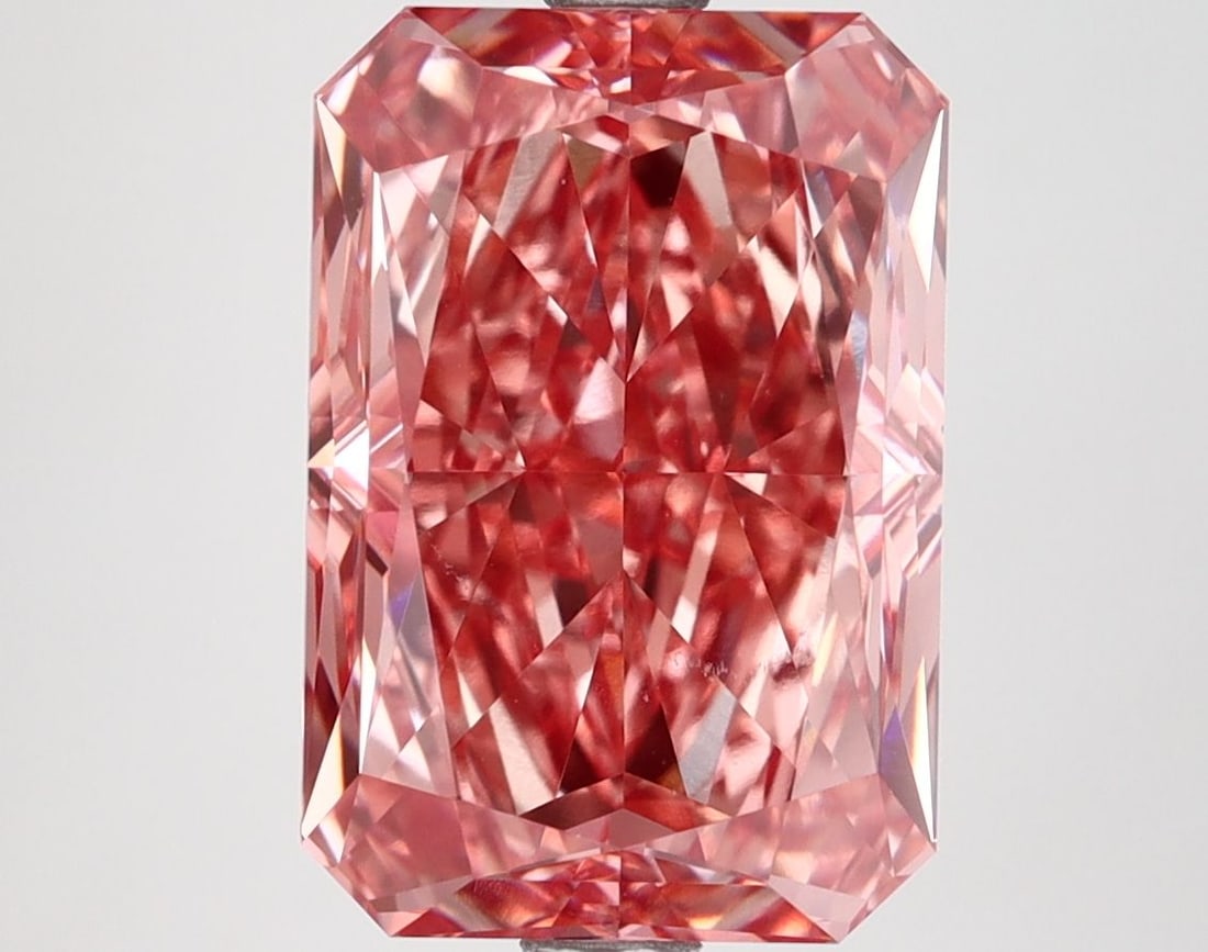 Loose Diamond - RADIANT 5.56ct Fancy Vivid Pink VVS2 (1 of 1)