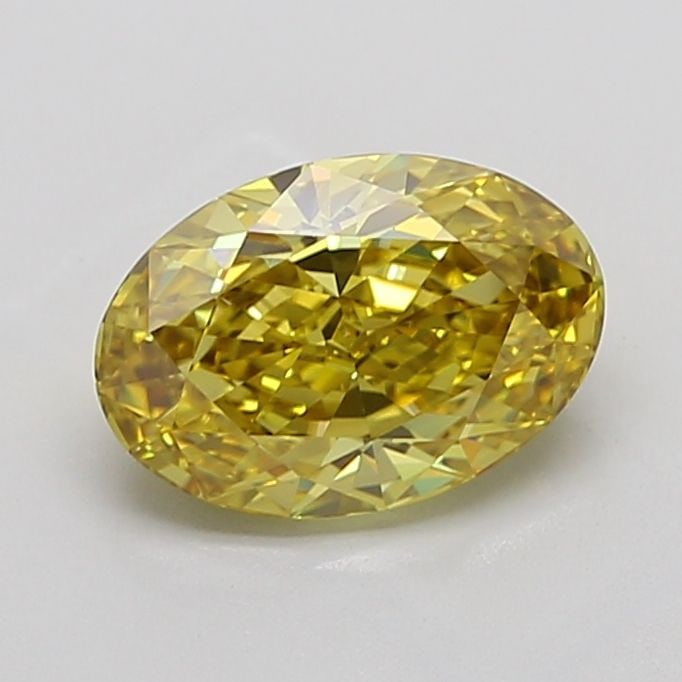 Loose Diamond - OVAL 3.29ct Fancy Intense Brownish Yellow VS1 (1 of 1)
