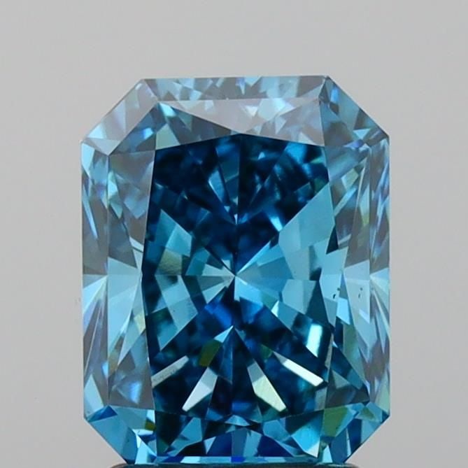 Loose Diamond - RADIANT 2.2ct Fancy Vivid Blue VS1 (1 of 1)