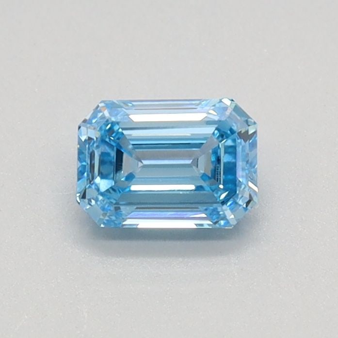 Loose Diamond - EMERALD 0.37ct Fancy Intense Blue VS1: Loose Diamond - EMERALD 0.37ct Fancy Intense Blue VS1 Source: This is a real non-mined Diamond that has been grown in a lab Shape: EMERALD Carats: 0.37 Color: Fancy Intense Blue Certification: IGI
