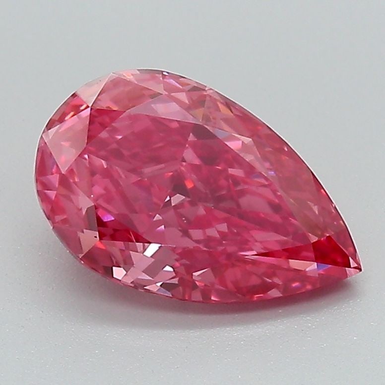 Loose Diamond - PEAR 1.66ct Fancy Vivid Pink VS1: Loose Diamond - PEAR 1.66ct Fancy Vivid Pink VS1 Source: This is a real non-mined Diamond that has been grown in a lab Shape: PEAR Carats: 1.66 Color: Fancy Vivid Pink Certification: IGI Video: